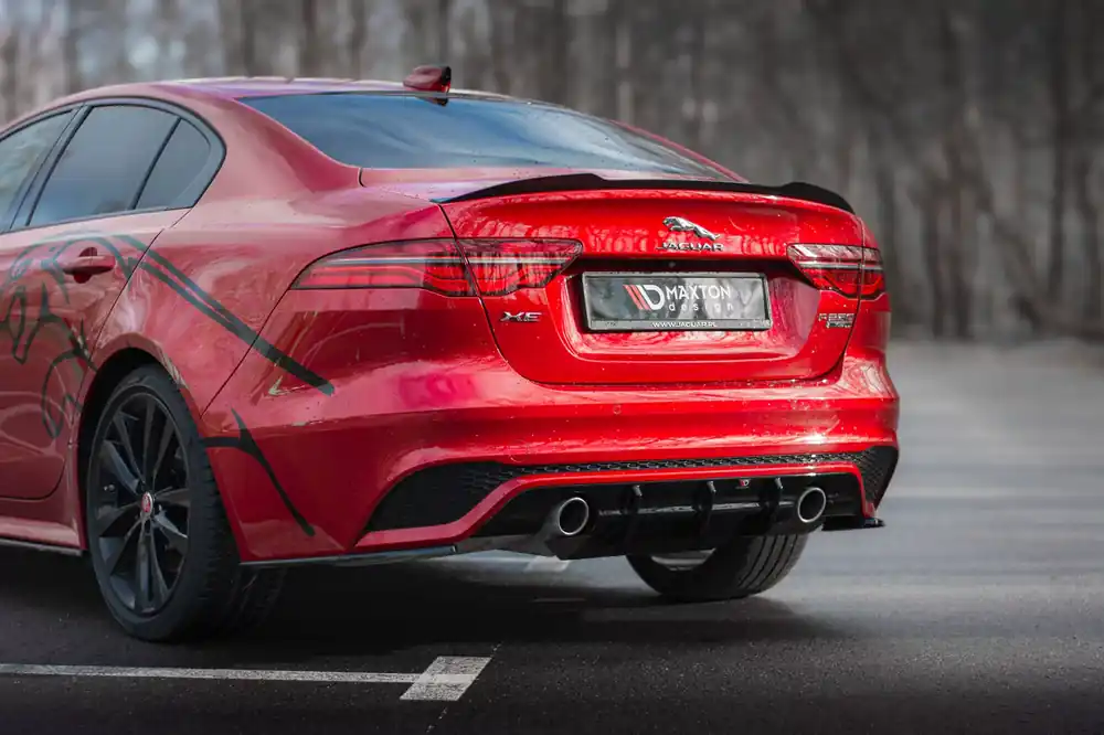 Diffusor Heck Ansatz passend für Jaguar XE R-Dynamic X760 Facelift Markenware