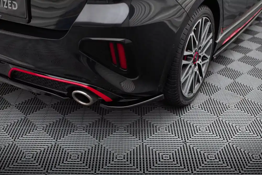 Heck Ansatz Flaps Diffusor passend für Kia Ceed GT Mk3 Facelift Sonderangebot