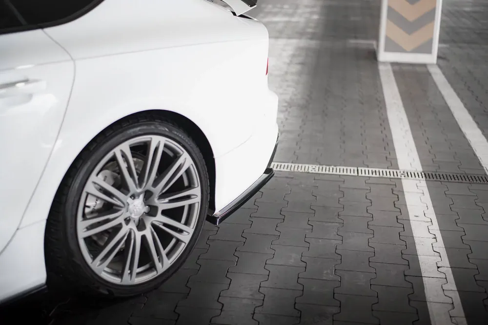 Heck Ansatz Flaps Diffusor V.2 passend für Audi RS7 C7 Preiswert