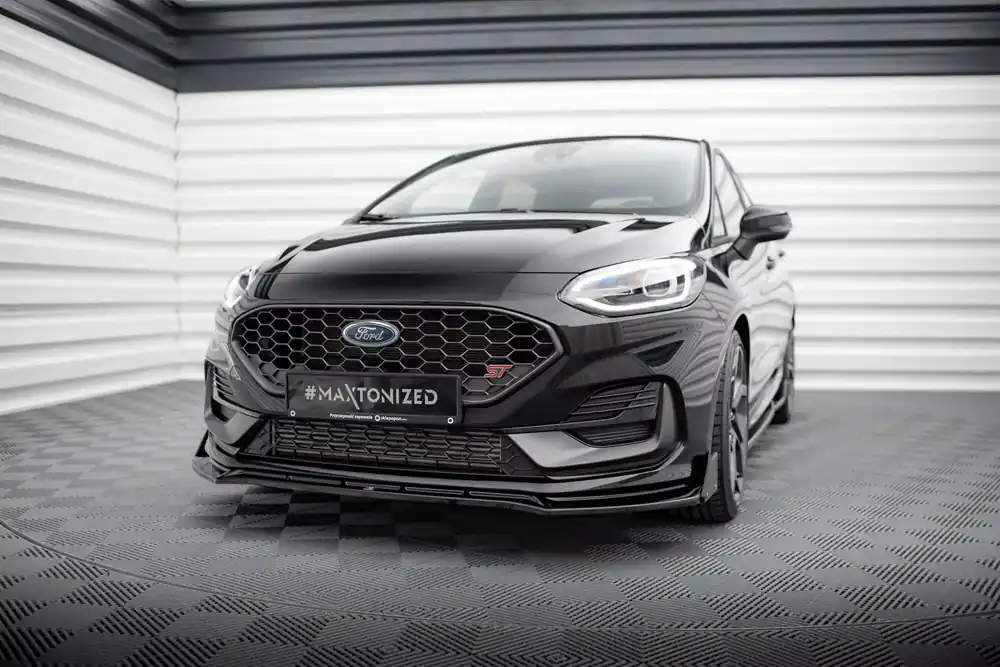 Direkt Vom Hersteller Front Ansatz V.4 + Flaps passend für Ford Fiesta ST / ST-Line Mk8 Facelift