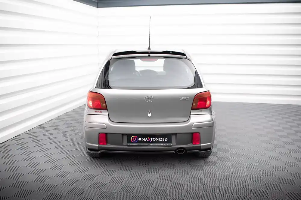 Heck Ansatz Flaps Diffusor passend für Toyota Yaris T-Sport Mk1 Facelift Heißes Angebot