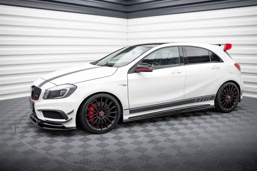 Ausverkauf Seitenschweller Ansatz passend für Mercedes-Benz A45 AMG W176