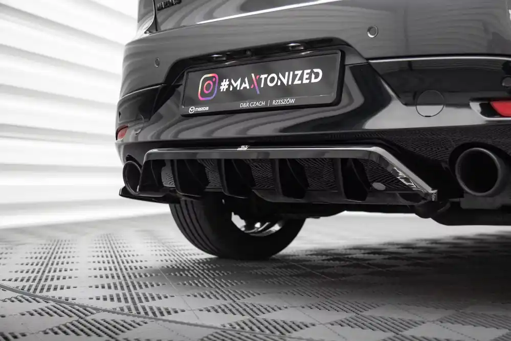 Sale Mittlerer Cup Diffusor DTM Look passend für Mazda 3 Mk4