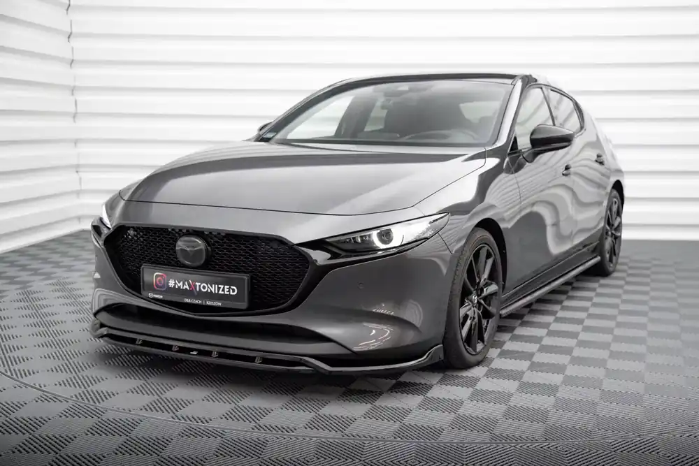 Front Ansatz V.2 passend für Mazda 3 Mk4 Echt