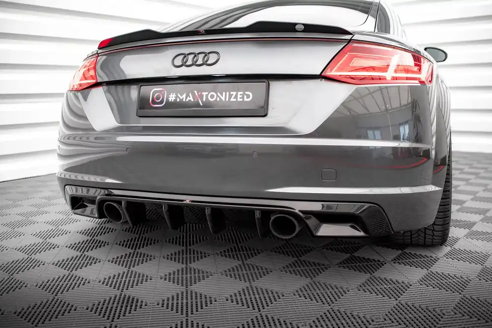 Heißes Angebot Diffusor Heck Ansatz passend für Audi TT S-Line 8S