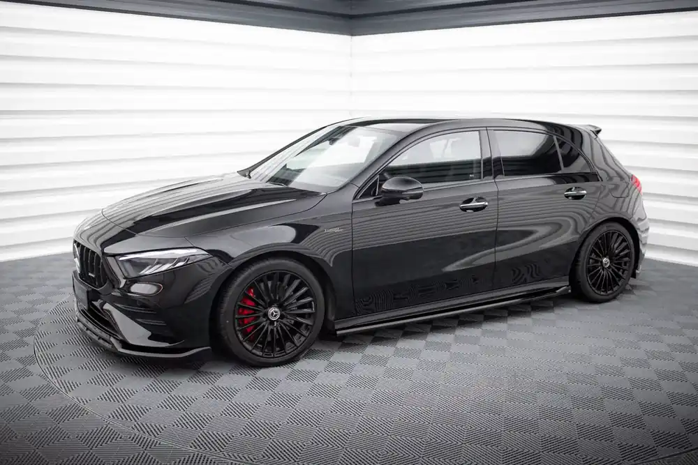 Top-Angebot Seitenschweller Ansatz passend für Mercedes-AMG A35 / A AMG-Line W177 Facelift