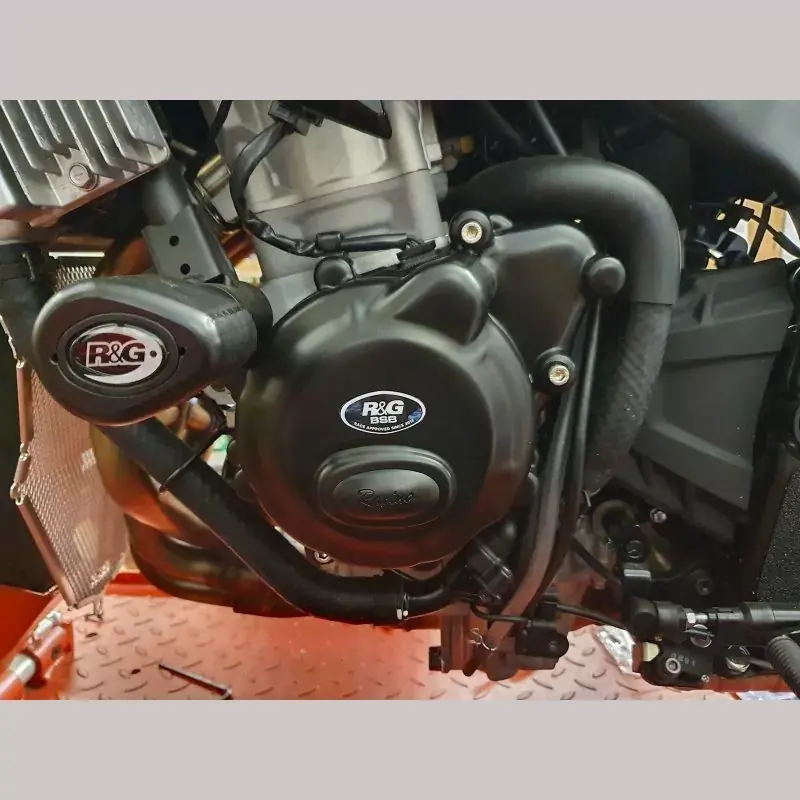 Meistverkauft R&G Strong Race Lichtmaschine Protektor passend für Kawasaki ZX-25 R / ZX-4 RR
