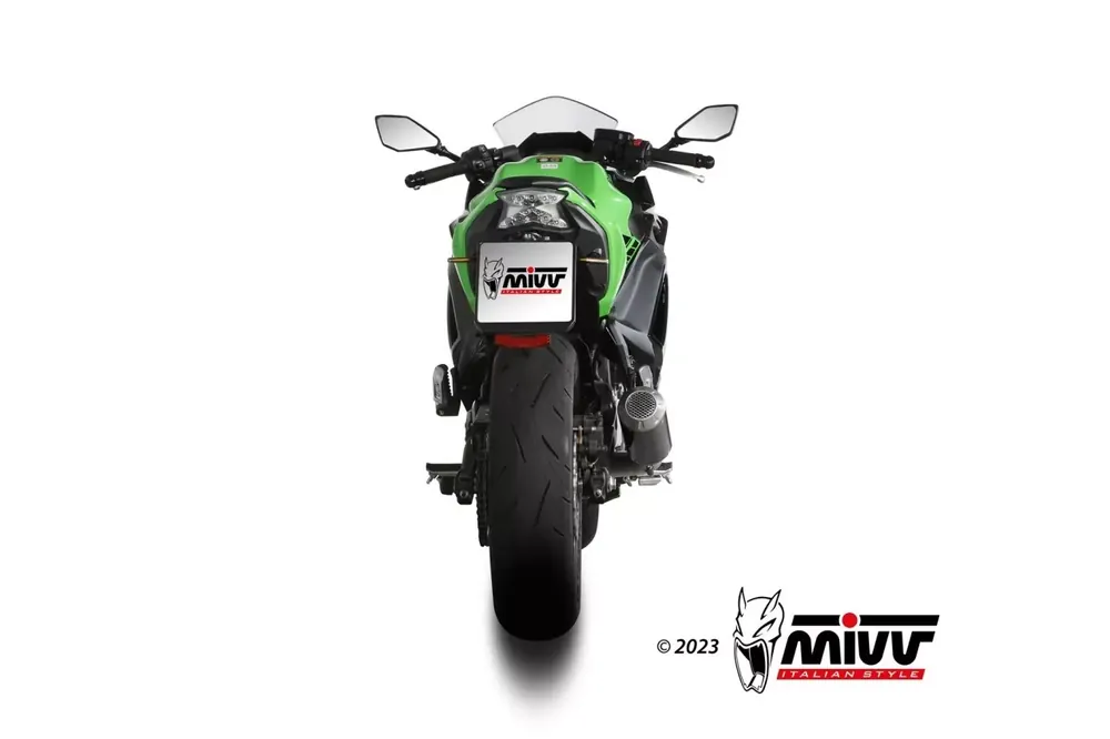 MIVV MK3 Carbon Endschalldämpfer passend für Kawasaki Ninja Z 650 24-25 Neu