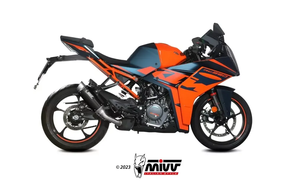 MIVV GPpro Carbon Endschalldämpfer passend für KTM RC 390 21–23 Super-Preis