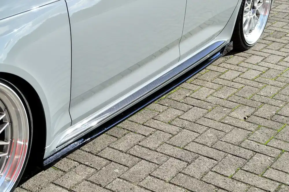 Seitenschweller mit Wing hinten passend für Audi RS4 B9 Solange Der Vorrat Reicht