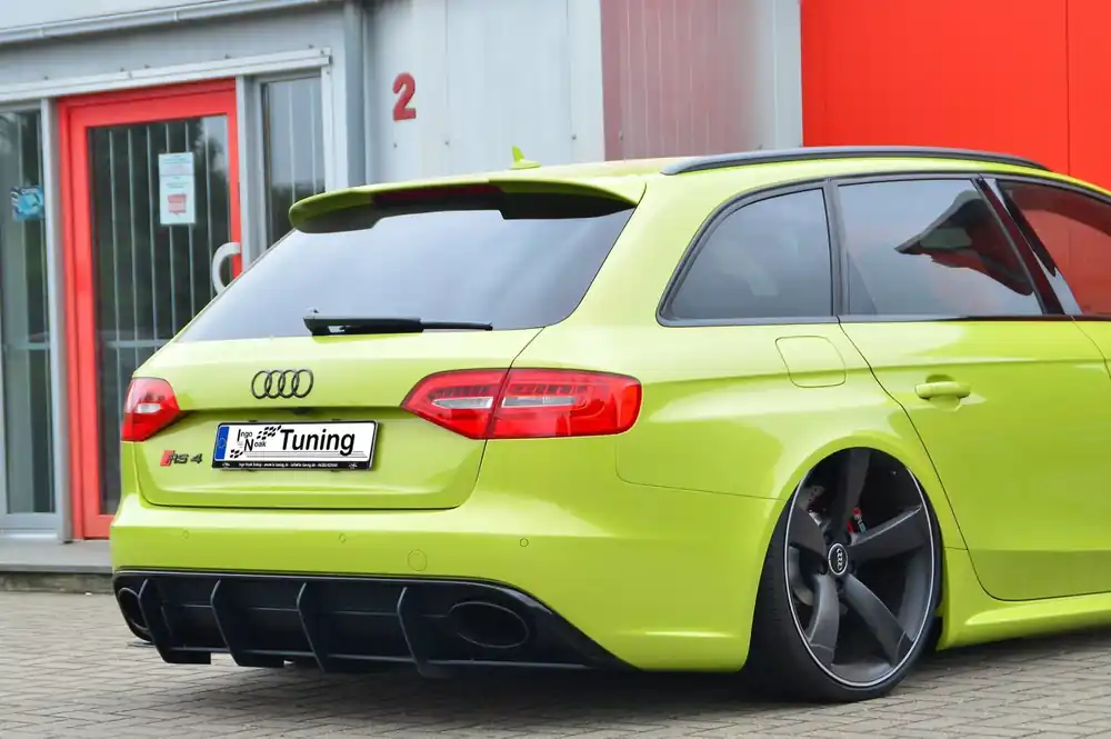 Jetzt Bestellen Racing Heckansatz Diffusor passend für Audi RS4 B8