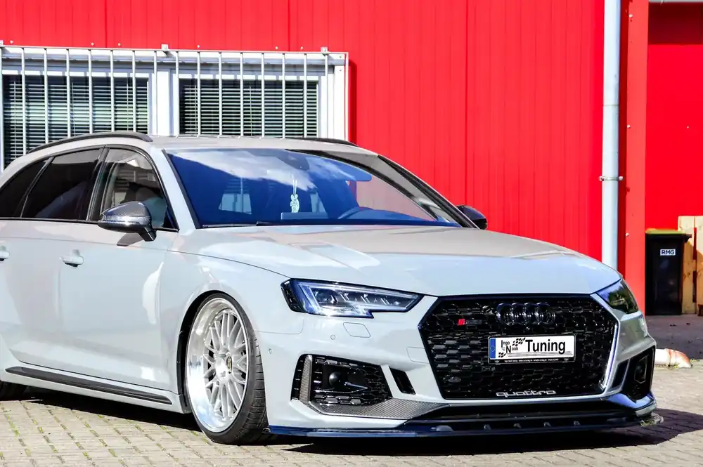 Cup Frontspoilerlippe passend für Audi RS4 B9 (2015–2020) Zertifiziert