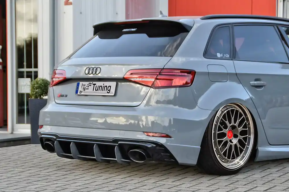 Heckansatz passend für Audi RS3 8V Facelift Sportback ab 2017 Neu Im Sortiment