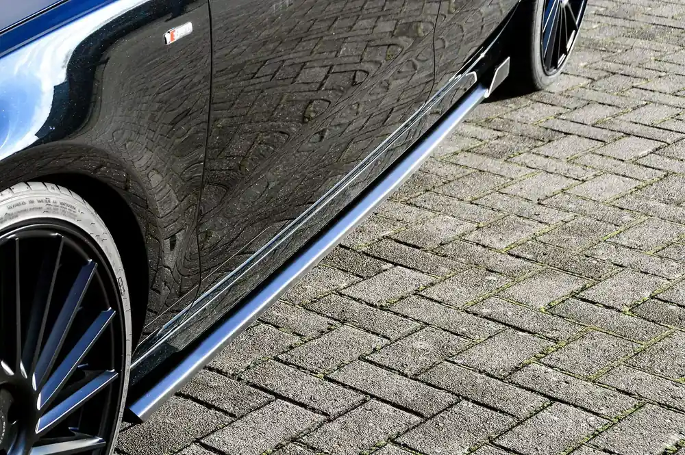CUP Seitenschweller mit Wing hinten passend für Audi A7 C7 4G Facelift Solange Der Vorrat Reicht