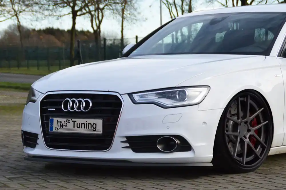 Schneller Versand Cup Frontspoilerlippe passend für Audi A6 4G C7 Bj. 2010-2014