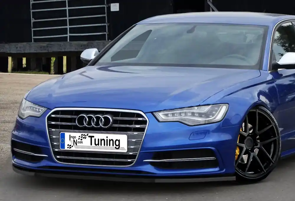 Schneller Versand Cup Frontspoilerlippe passend für Audi A6 S-Line 4G C7 2010–2014