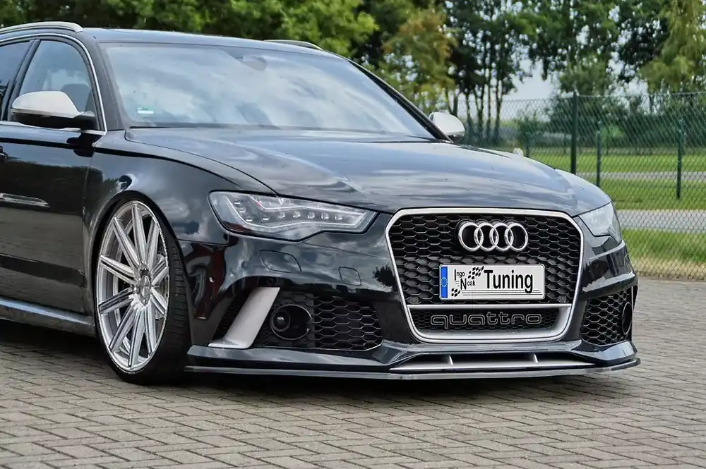 Cup Frontspoilerlippe passend für Audi RS6 4G C7 ab 2013 Top-Angebot
