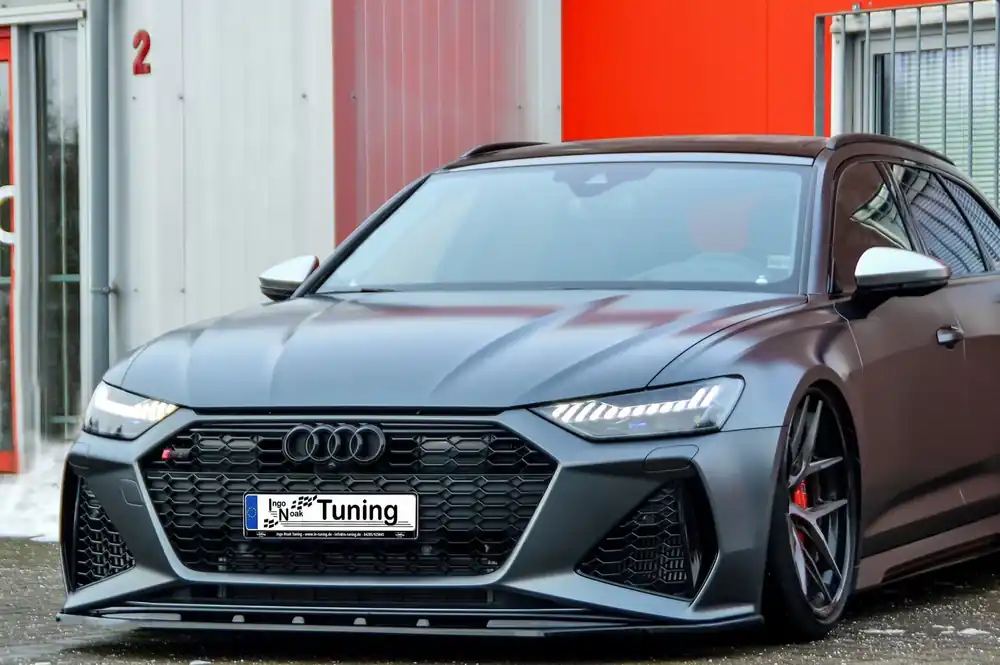 Cup Frontspoilerlippe passend für Audi RS6 C8 ab 2019 Neu