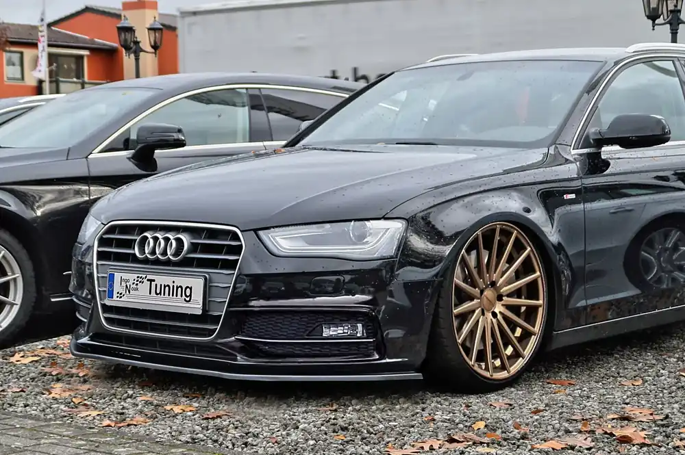 Neu Im Sortiment Cup Frontspoilerlippe passend für Audi A5 B8 Facelift S-Line ab 2011