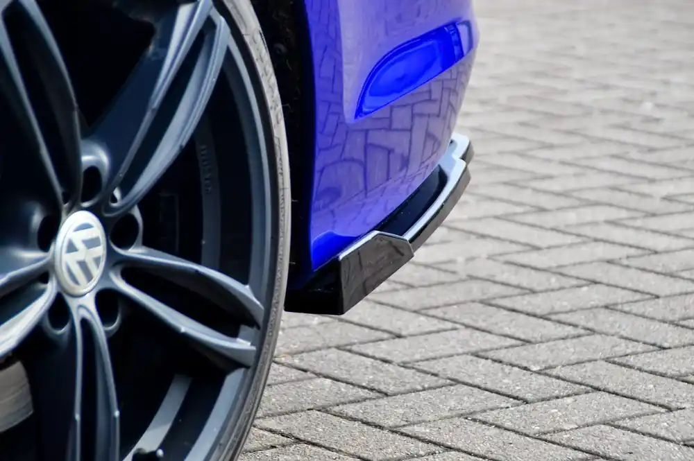 Neuheit Heckansatz Seitenteile mit Wing passend für VW Golf 7 R Variant Vorfacelift