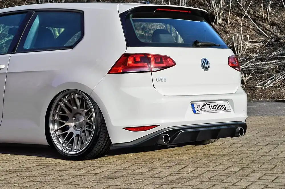 Heckdiffusor Einsatz passend für VW Golf 7 GTI + GTD Jetzt Bestellen
