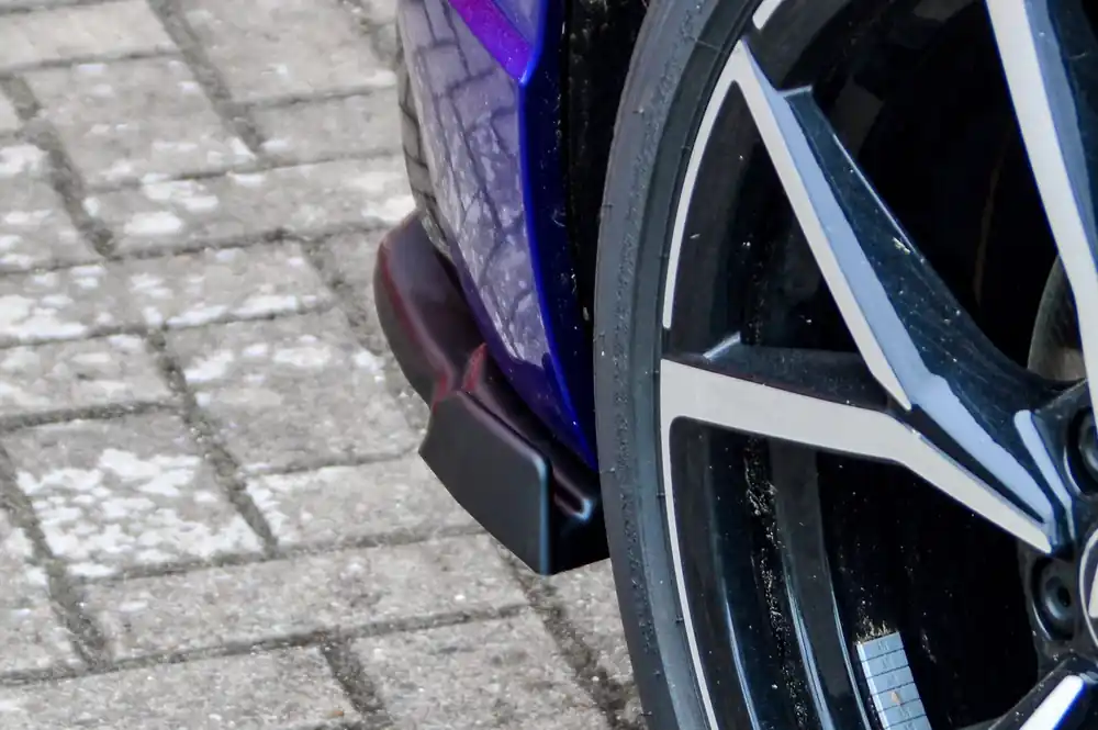 Heckansatz Seitenteile mit Wing passend für VW Golf 8 R Highlight