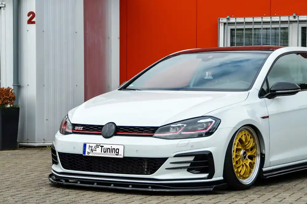 Spoilerschwert Frontspoiler mit Wing passend für VW Golf 7 GTI TCR Top-Seller