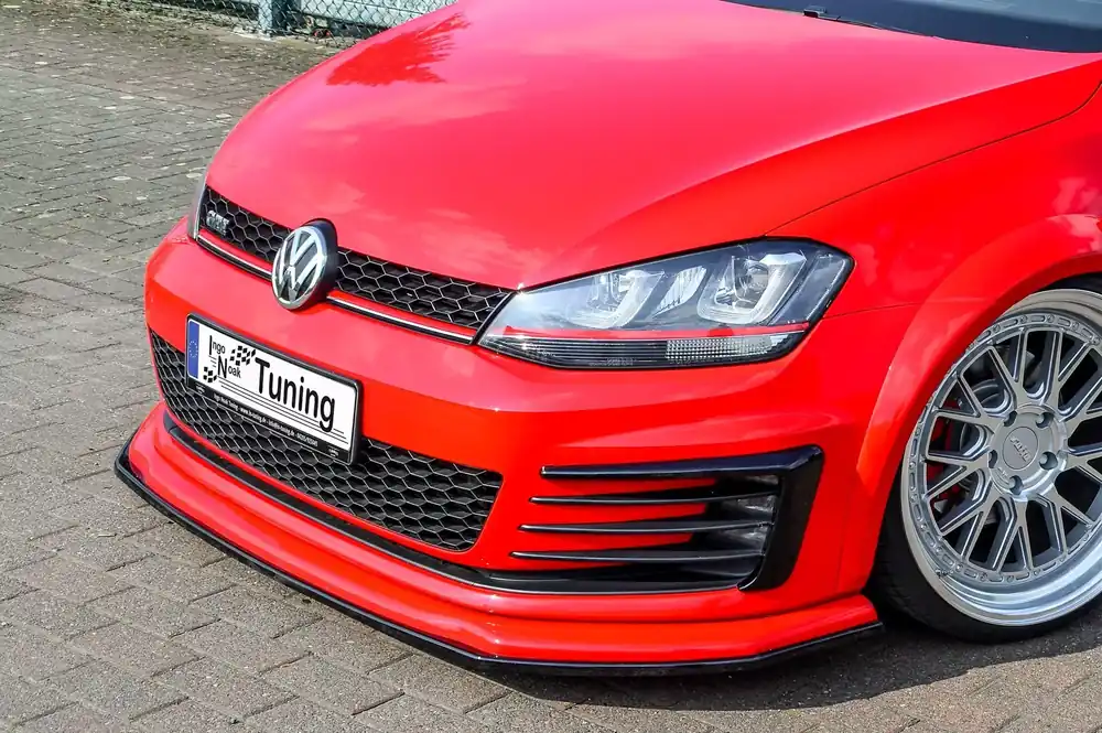 Neue Ware Cup Frontspoilerlippe passend für VW Golf 7 GTI & GTD