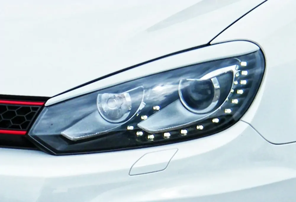 Schnäppchen Scheinwerferblendensatz passend für VW Golf 6 1K