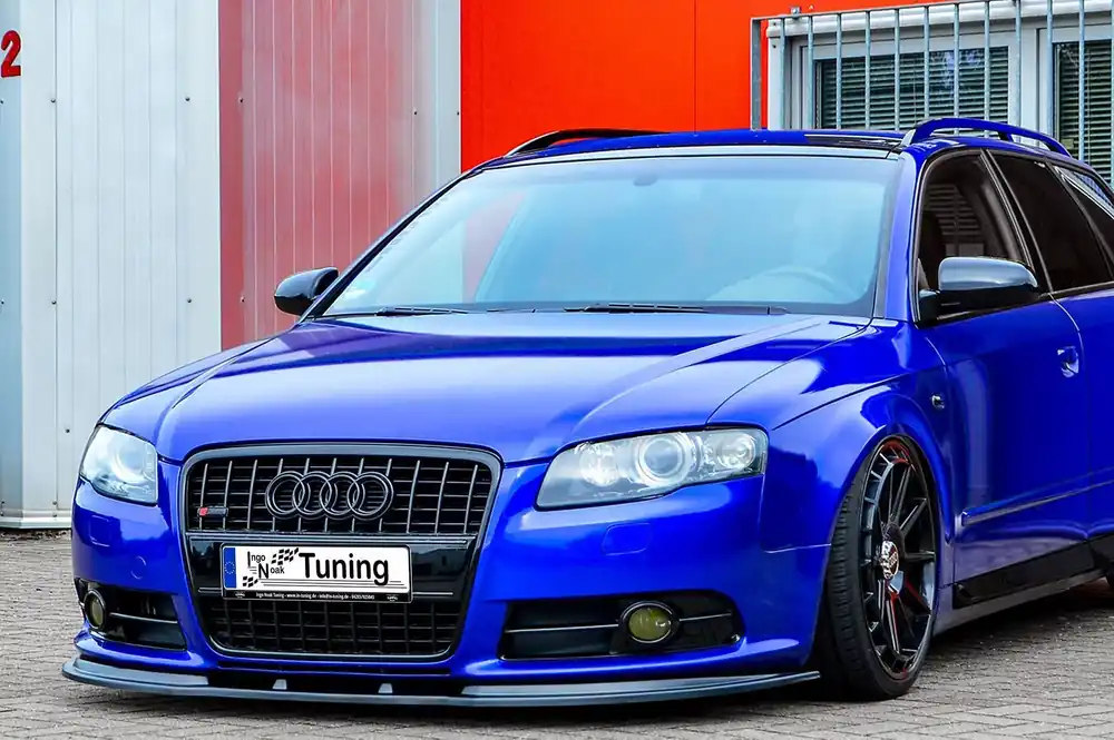 CUP Frontspoilerlippe V2 passend für Audi A4 + S4 B7 Avant S-Line Kracherpreis