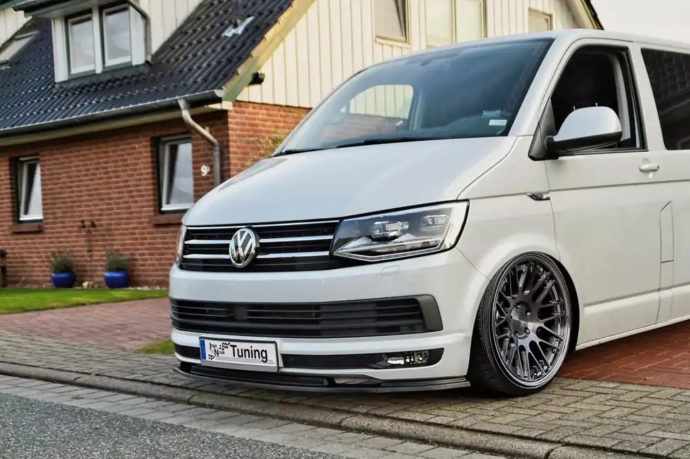 Cup Frontspoilerlippe passend für VW Bus T6 ab 2015 Begrenztes Angebot