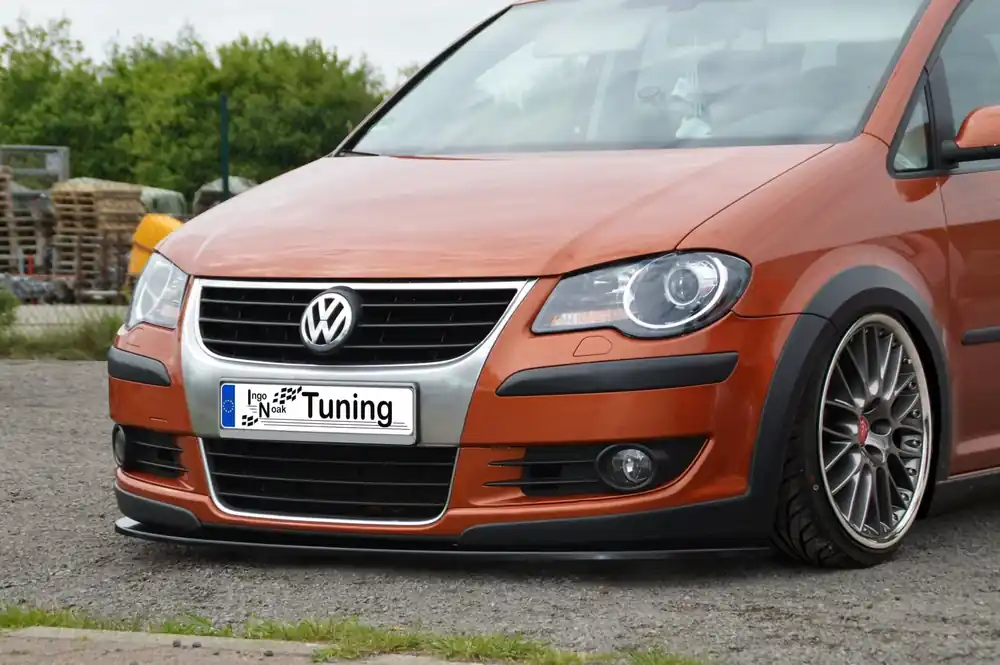 CUP Frontspoilerlippe passend für VW Touran Facelift 1T GP Bj. 2006–2010 Direkt Vom Hersteller