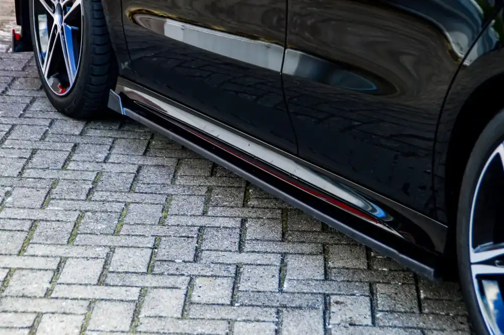 CUP Seitenschweller mit Wing vorne passend für Mercedes CLA X118 C118 AMG-Line ab 2019 Günstig