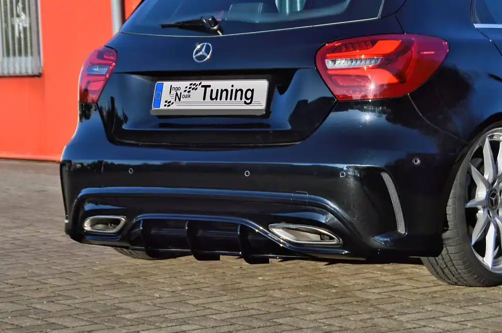 Heckansatz passend für Mercedes A-Klasse W176 AMG-Line MOPF ab Bj. 2015 Neu Im Sortiment