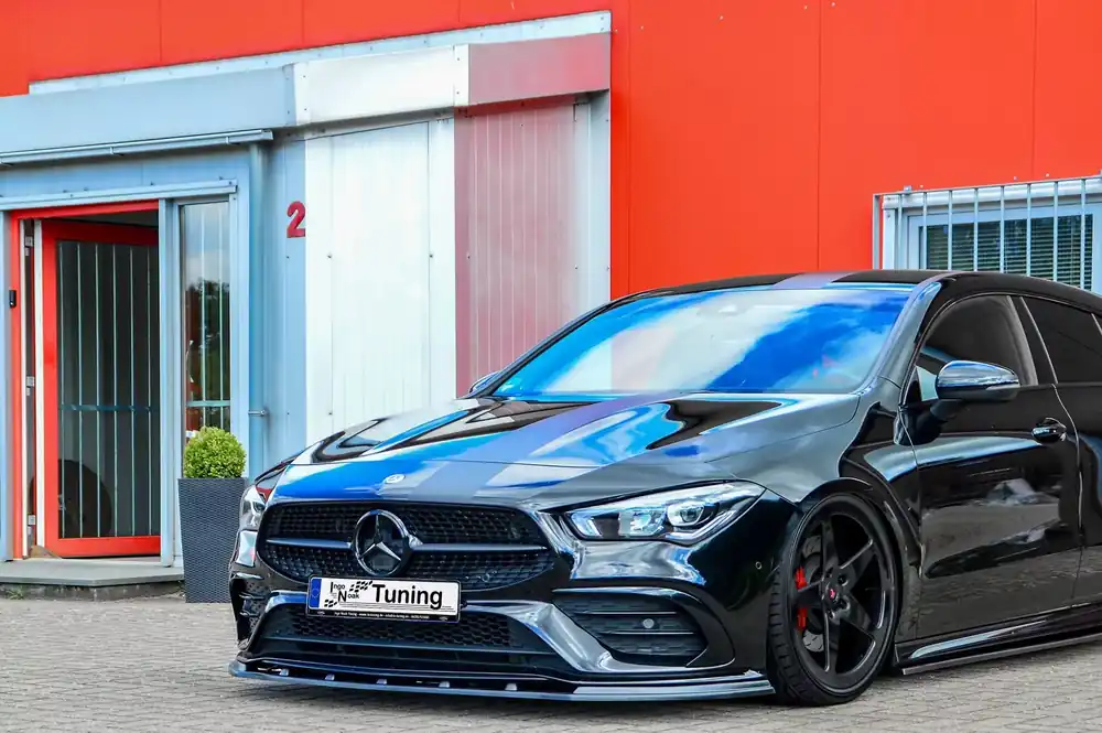 Cup Spoilerlippe ABS passend für Mercedes CLA AMG-Line C118 X118 Preisreduziert