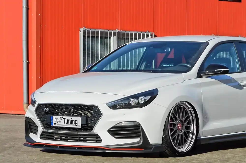 Cup Frontspoilerlippe passend für Hyundai i30N + Performance ab 2017 Neue Kollektion