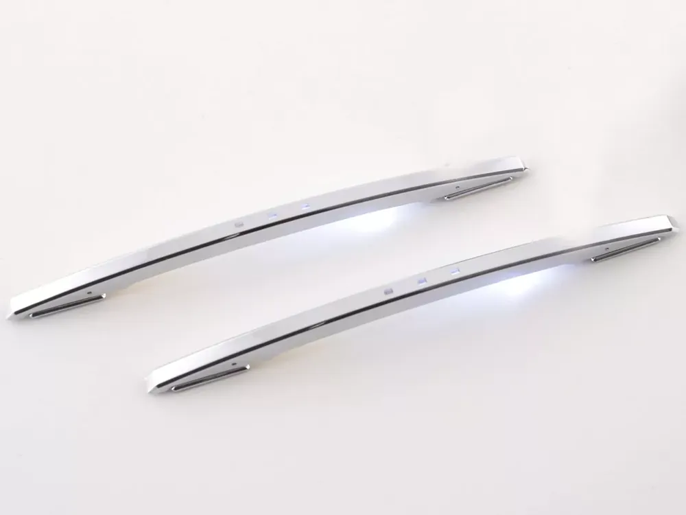 Markenware Innenraumleuchten LED Set (2 Stück) weiß, 12V Anschluss über Zigarettenanzünder