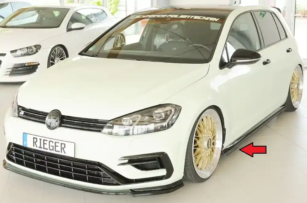 Rieger Seitenschweller links passend für VW Golf 7 GTE (05/14–12/16) Super-Preis