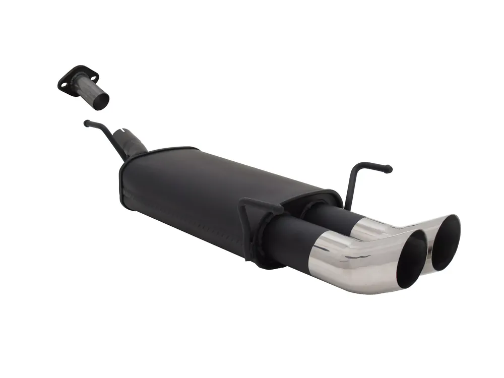 Novus Sportauspuff passend für Opel Astra G CC Fließheck 2x76mm DTM Bestpreis