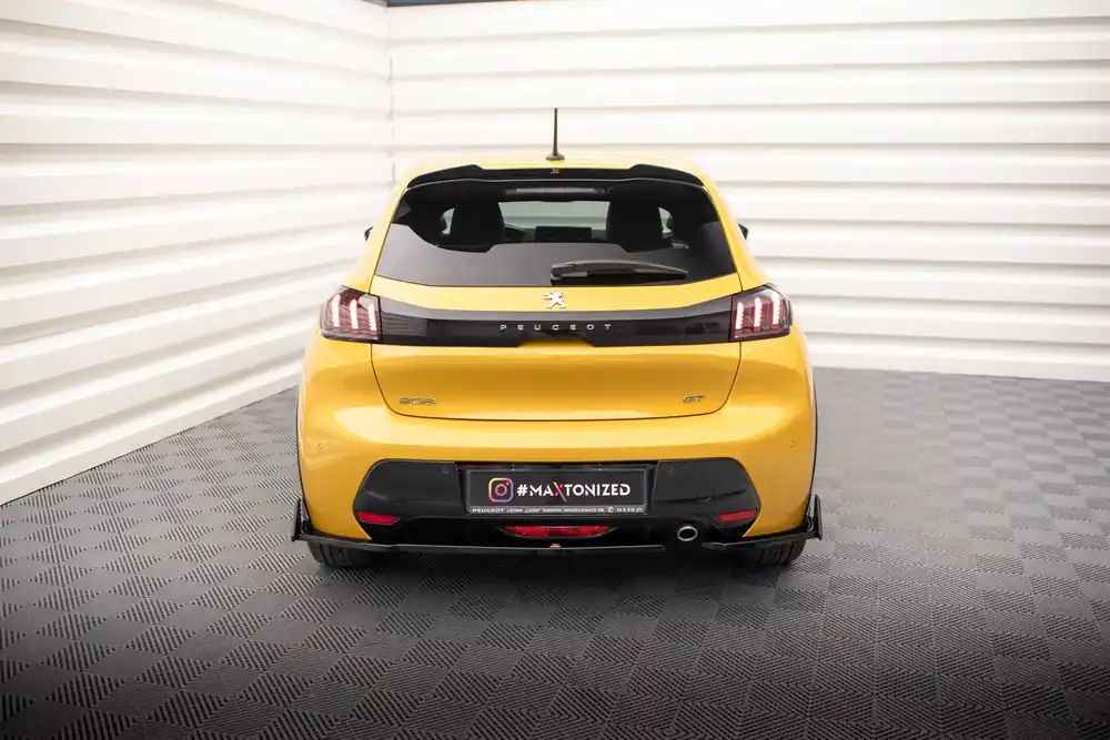 Front Ansatz V.1 + Flaps passend für Peugeot 208 GT Mk2 Top-Seller
