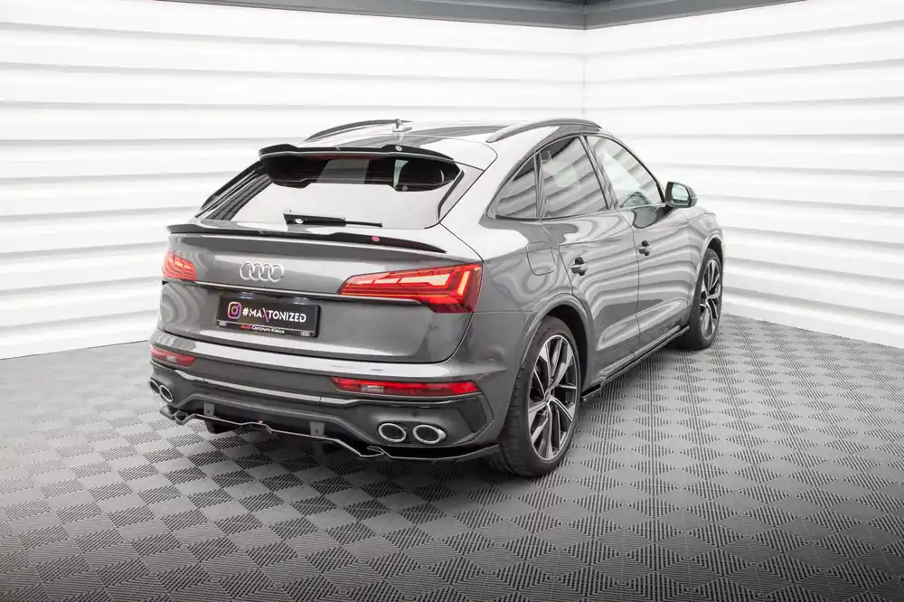 Mittlerer Cup Diffusor DTM Look passend für Audi SQ5 / Q5 S-Line Sportback Mk2 Facelift Jetzt Bestellen