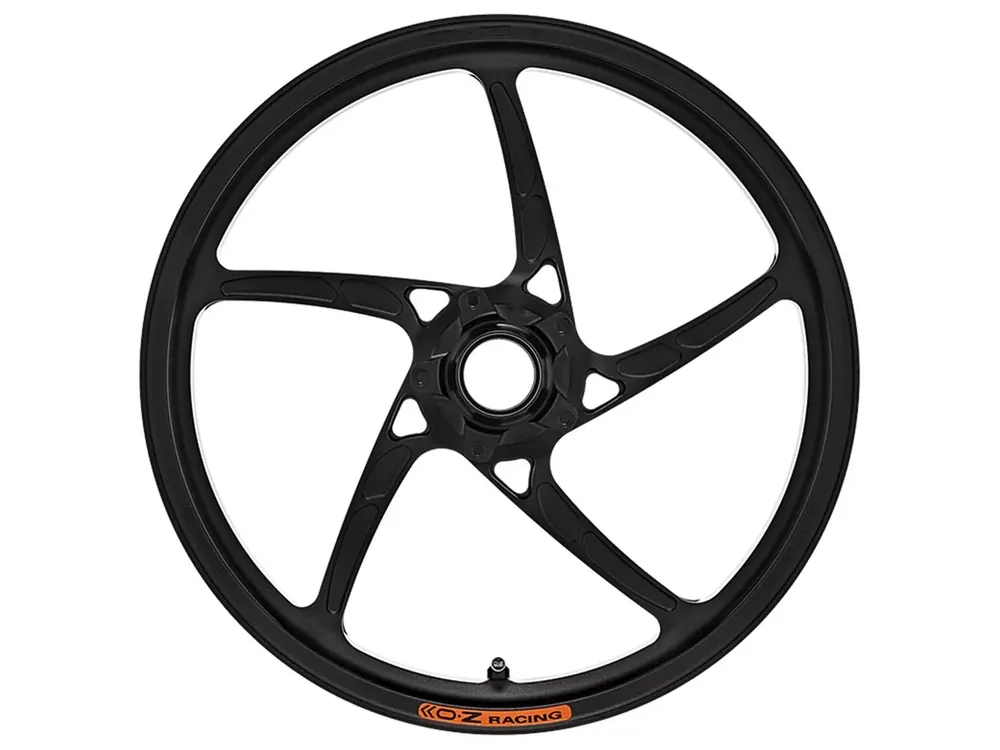 Sale OZ Piega Aluminium Schmiedefelge hinten schwarz matt passend für Ducati