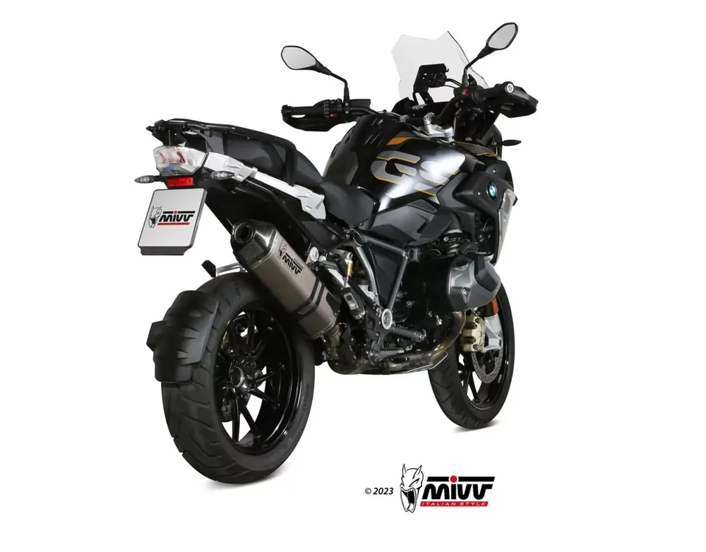MIVV SPEED EDGE Titan Endschalldämpfer passend für BMW R 1250 GS / Adventure 19–23 Sonderaktion