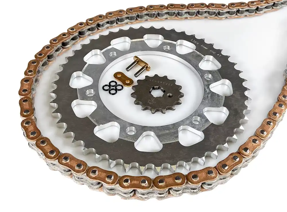 EK-Chain Kettensatz 530 ZVX-3 gold passend für Yamaha FJ1200 (1991–1994) Geprüft
