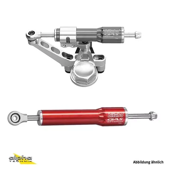 Bitubo Lenkungsdämpferkit passend für Ducati Monster 600/750/900 rot Billig