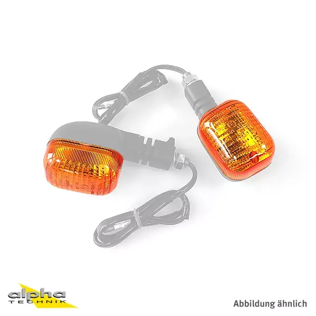 Blinkerglas Blinker GELB passend für Motorrad Expressversand