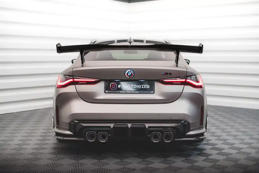 Prepreg Carbon Heck Ansatz Flaps Diffusor passend für BMW M4 G82 / G82 Facelift Bestseller
