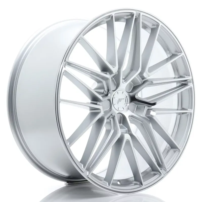 JR Wheels JR38 22x9,5 ET0-35 5H Blank Silver Machined Alufelge Expressversand