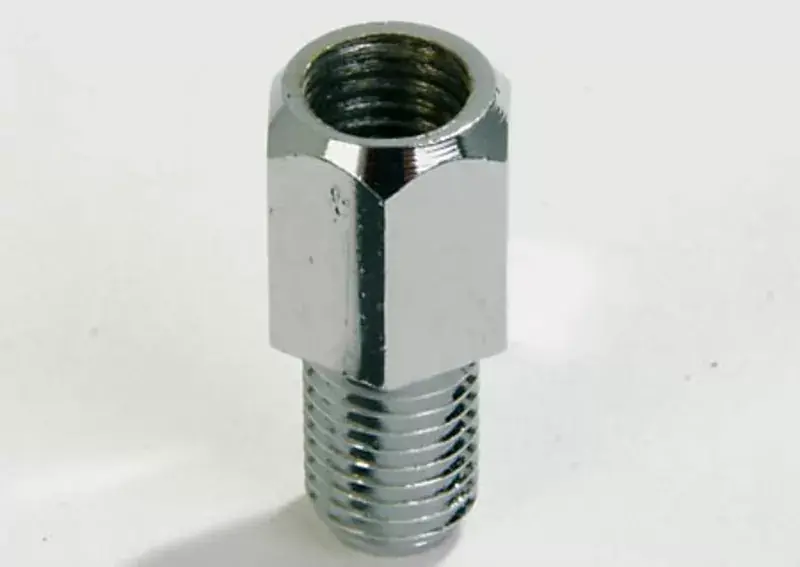 SHIN YO Spiegeladapter Loch M8 Rechts auf Bolzen M8 Links Chrom Schnäppchen