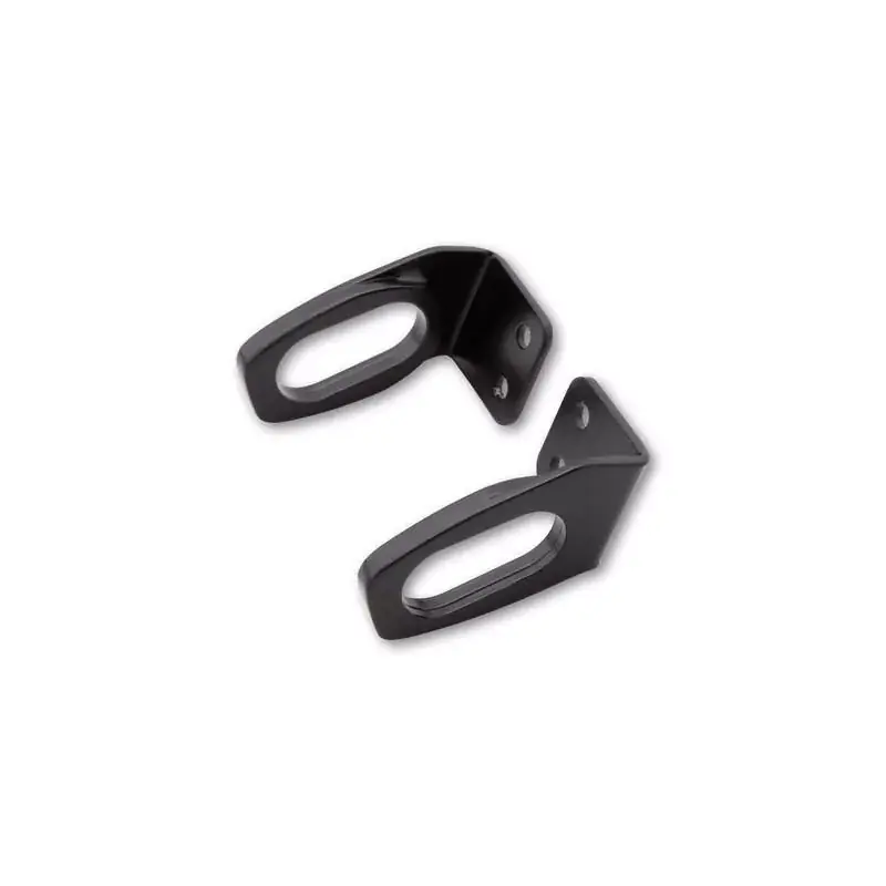 HIGHSIDER Blinkeradapter schwarz passend für Originalblinker und Kennzeichenhalter (Paar) Rabatt